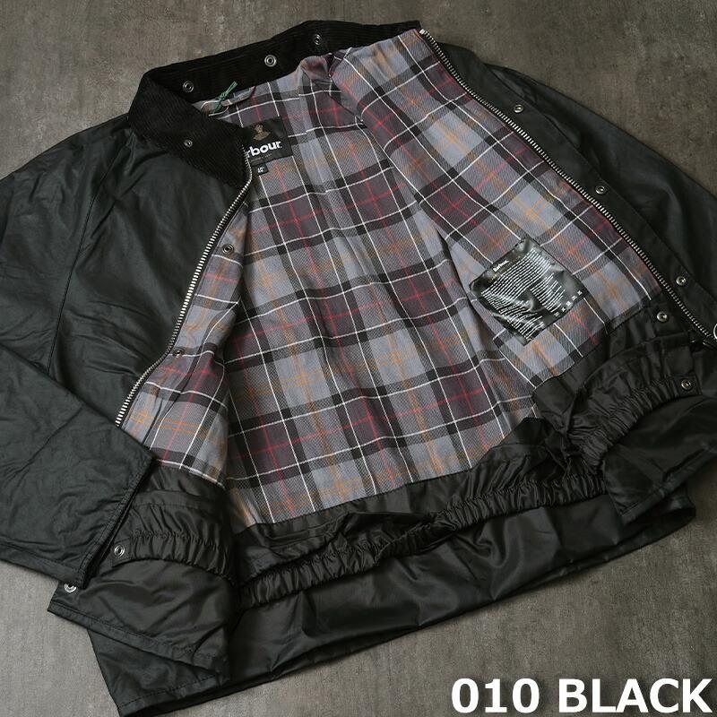 10%OFF！■Barbour バブアー #7934955024 トランスポート ワックス コットン ショート ブルゾン 242MWX1678TRANSPORT WAX メンズ 男性 コート アウター ブルゾの画像