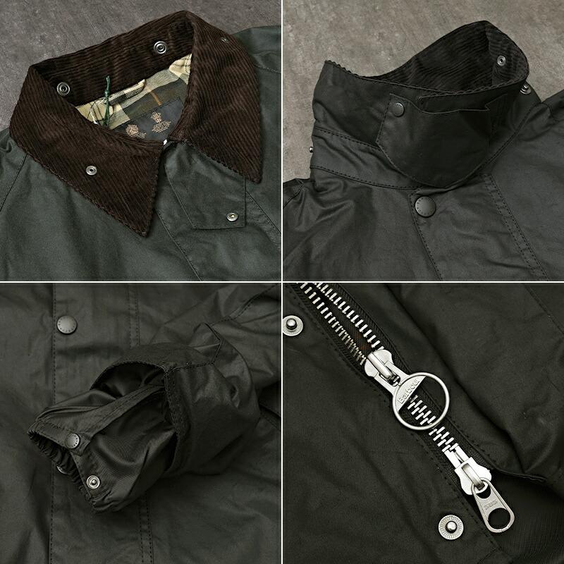 10%OFF！■Barbour バブアー #7934955024 トランスポート ワックス コットン ショート ブルゾン 242MWX1678TRANSPORT WAX メンズ 男性 コート アウター ブルゾの画像
