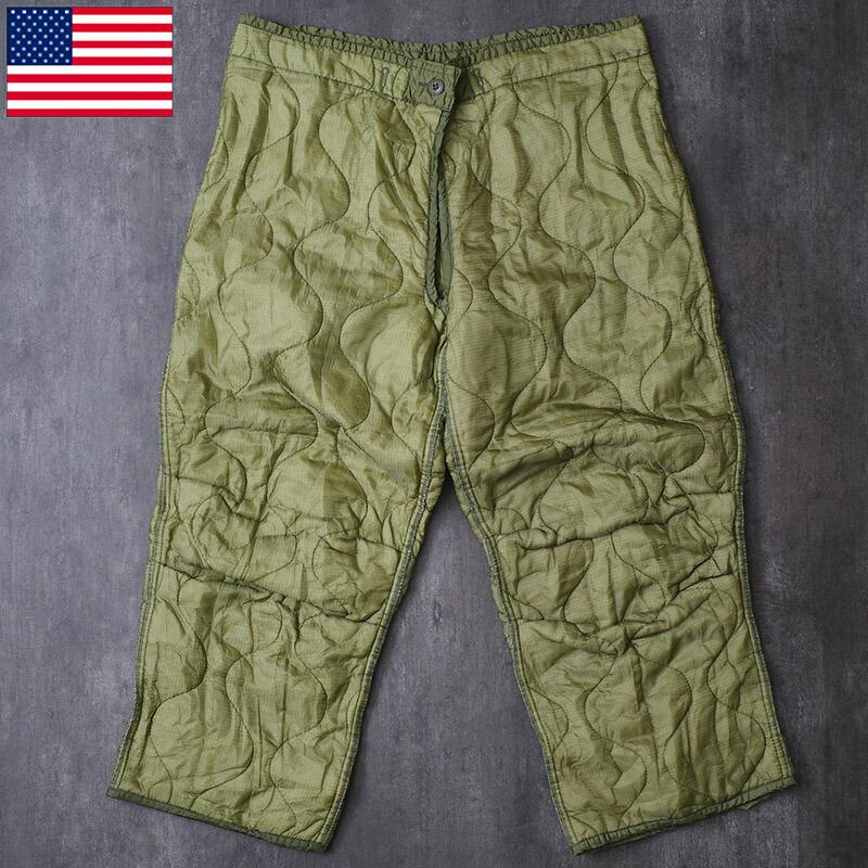 米軍 M-65 キルティング パンツライナー USED PP473UN アメリカ軍 GI