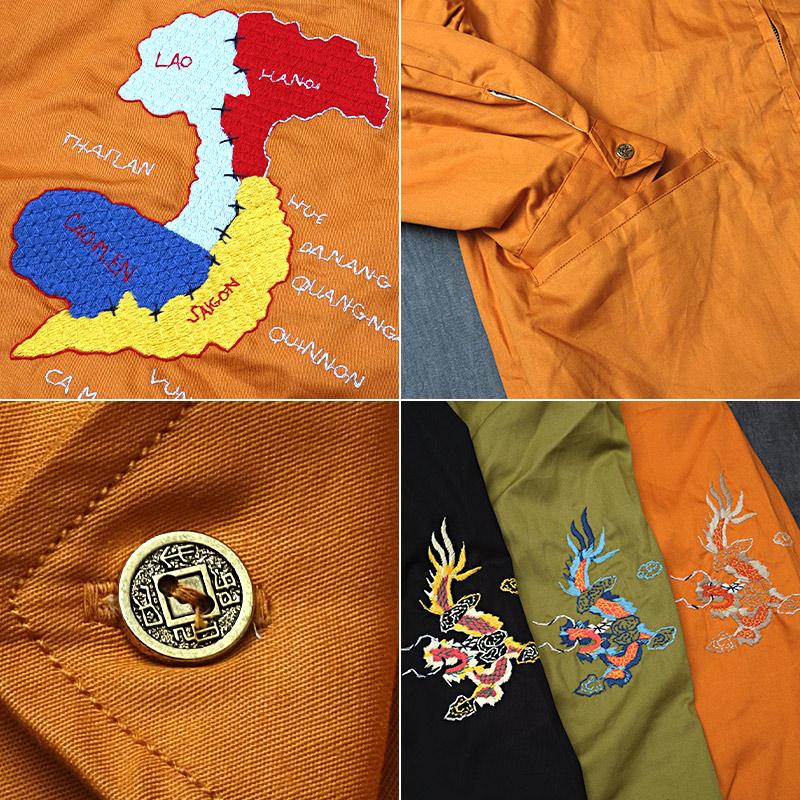 15%OFF！■TAILORTOYO テーラー東洋 #TT15684 Late 1960s Style コットン ベトナムジャケット『VIETNAM MAP』メンズ 男性 アウター ブルゾン ベトジャン スーベの画像