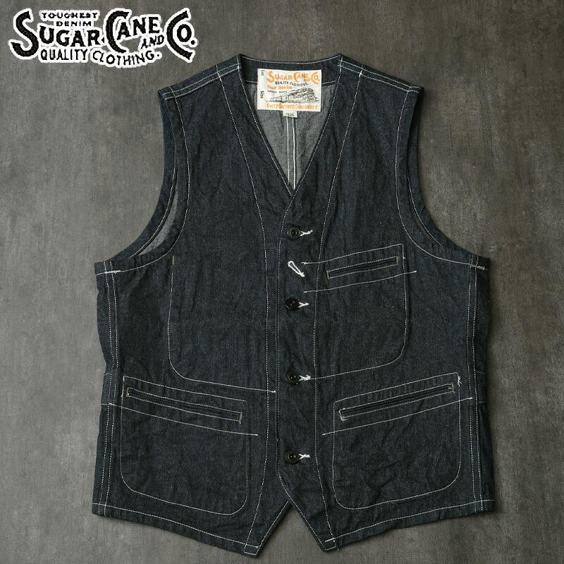 SUGAR CANE SUGARCANE シュガーケーン #SC15702 11oz. ブルーデニム
