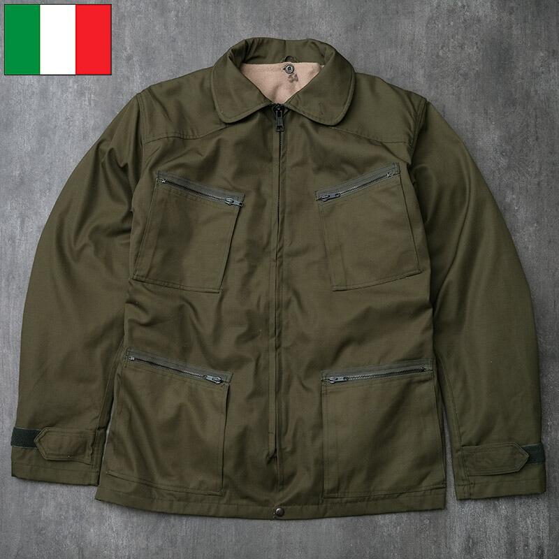 イタリア軍 AMI フィールドジャケット ライナー付き オリーブ デッド