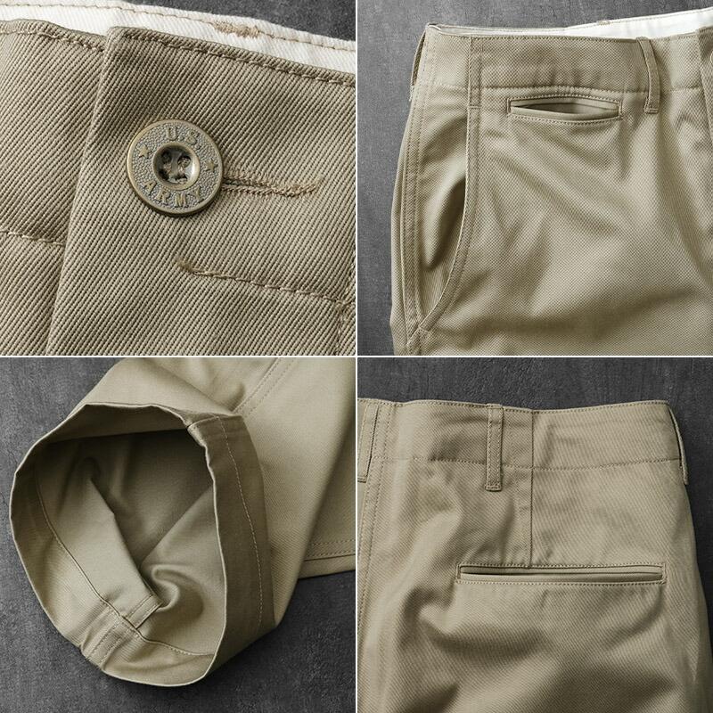 YMCLKY 米軍タイプ 40's チノパンツ メタル釦 PP453YN 40年代 YMCLKY 米軍タイプ 40's チノパンツ メタル釦 PP453YN 40年代
