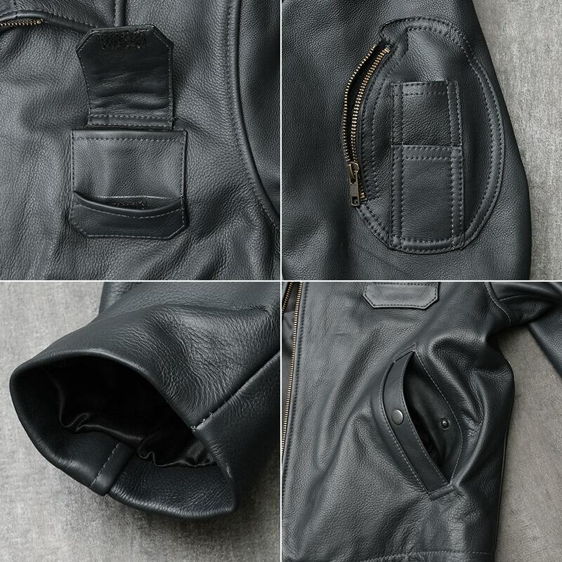 YMCLKY フランス軍タイプ パイロットレザージャケット JJ382YN YMCLKY フランス軍タイプ パイロットレザージャケット JJ382YN