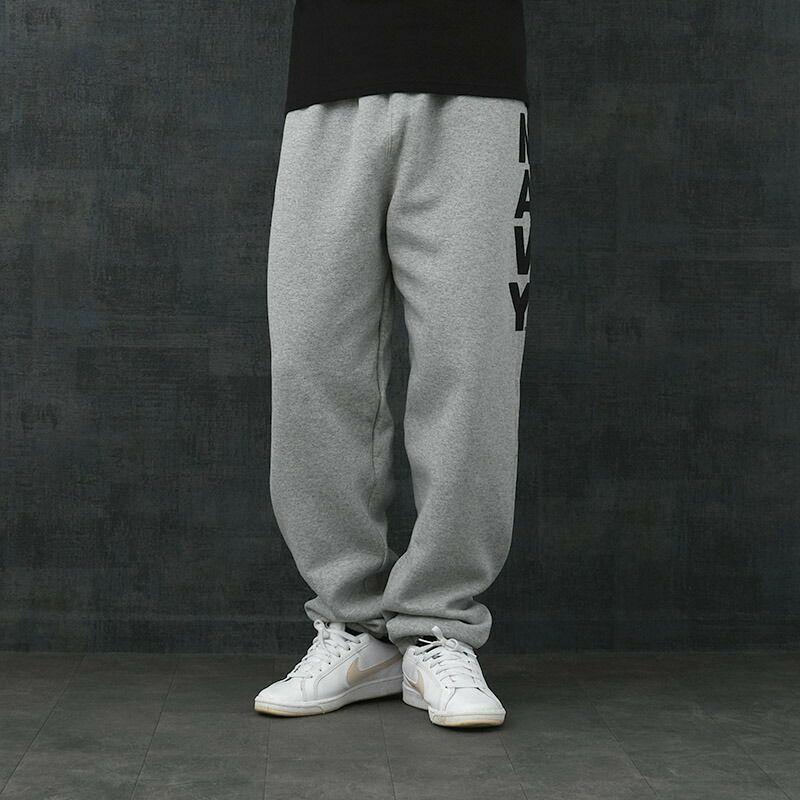 米軍 U.S.NAVY スウェットパンツ グレー NAVYロゴ NAVY PRIDE製 デッド