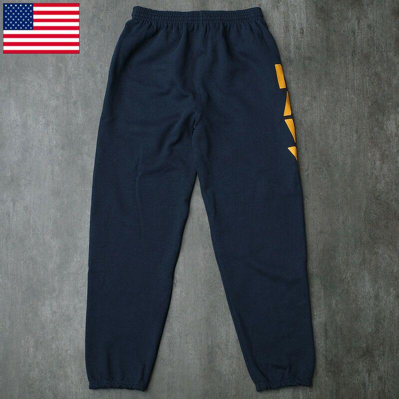 米軍 U.S.NAVY スウェットパンツ ネイビー NAVYロゴ NAVY PRIDE