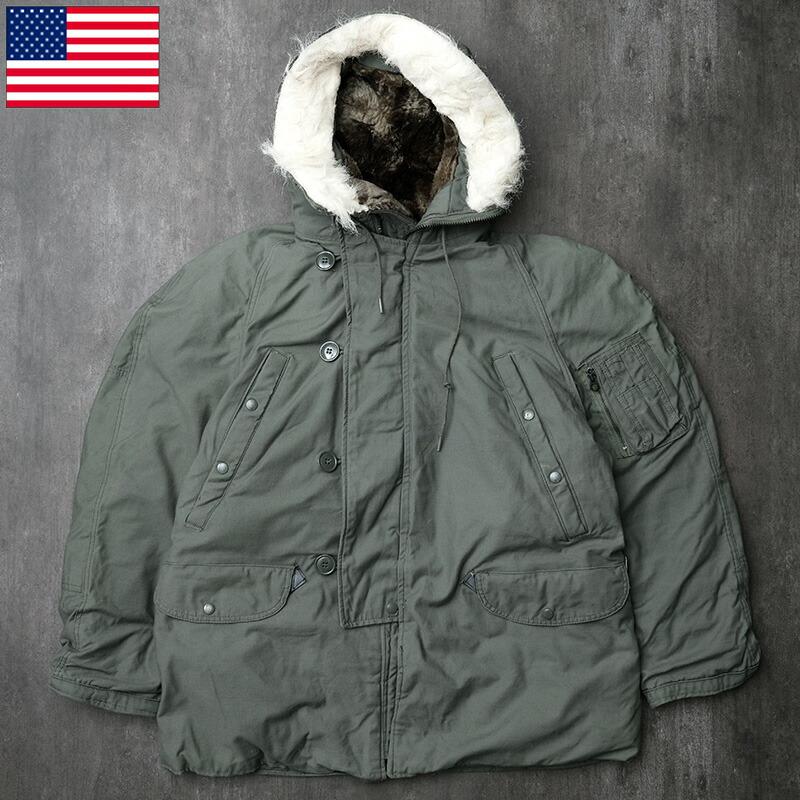 ジャケット・アウター 70s us.army N-3b 米軍 N-3B フライトジャケット 70-90年代 USED ZJP535UN