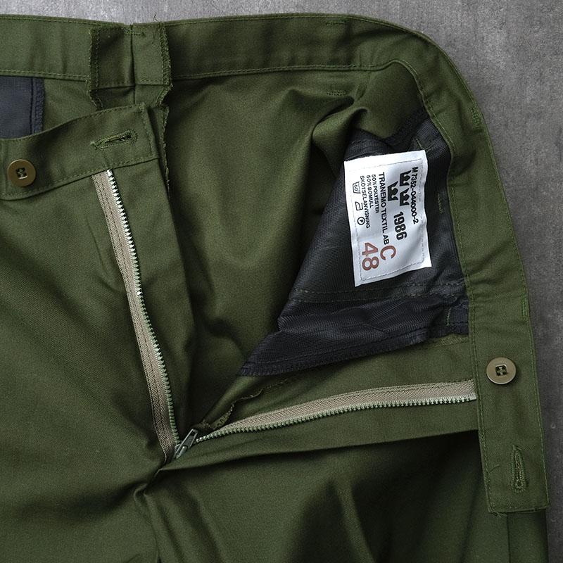スウェーデン軍 M59 ユーティリティパンツ ポリコットン グリーン