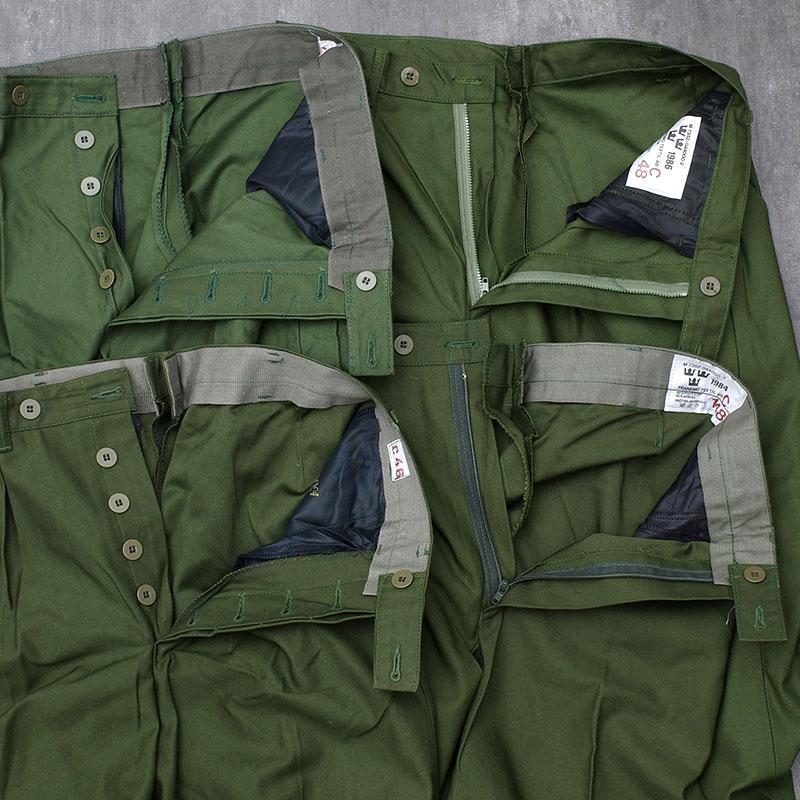 スウェーデン軍 M59 ユーティリティパンツ ポリコットン グリーン