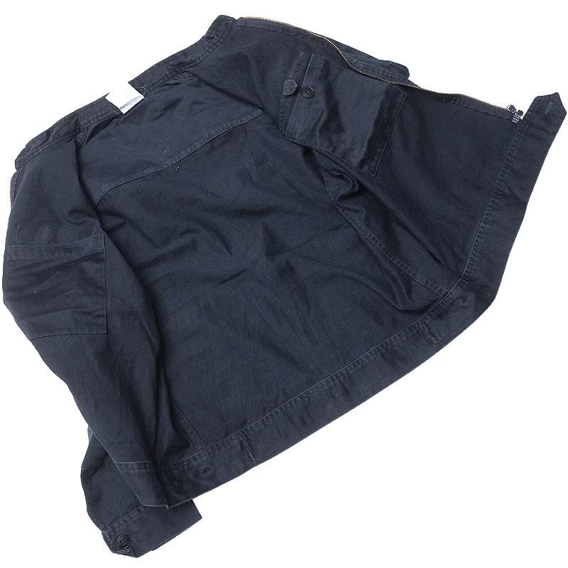 フランス軍 ST CYR ジッパージャケット ネイビー 左ポケット フランス軍 ST CYR ジッパージャケット ネイビー 左ポケット