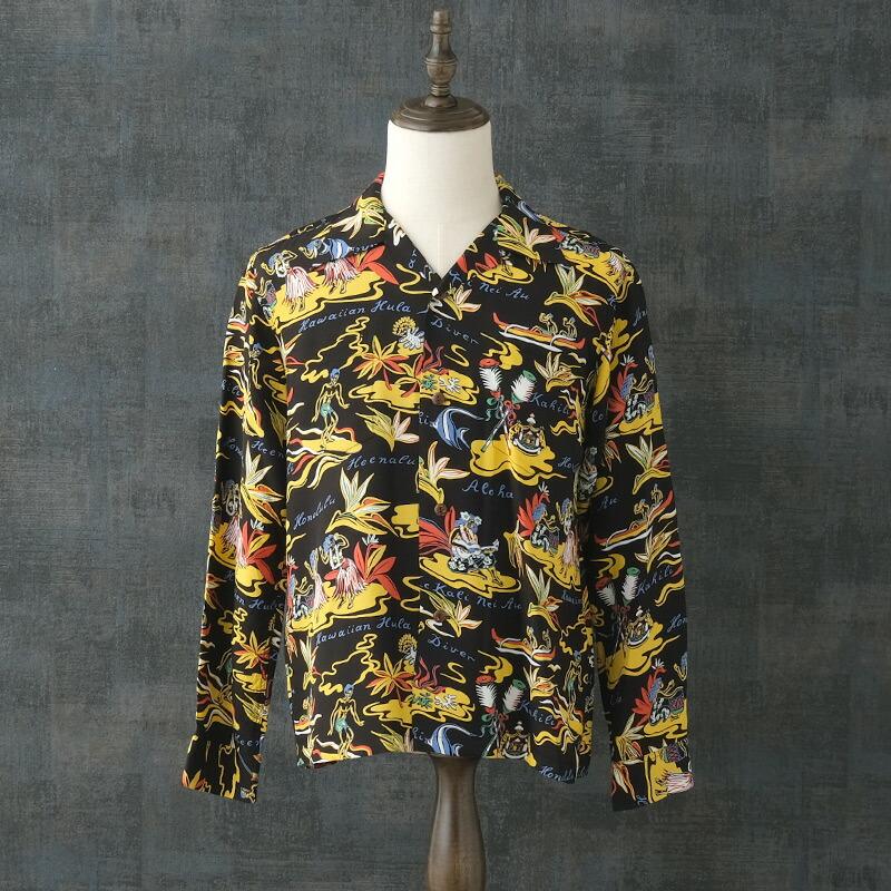 新品未使用　サンサーフ　SUNSURF　アロハシャツ　SS29401 XL SUN SURF サンサーフ SUN SURF SS29401 長袖アロハシャツ L/S