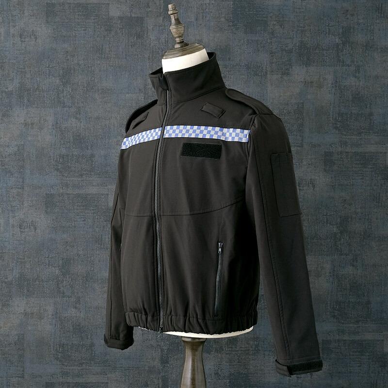 イギリス ポリス ソフトシェルジャケット ブラック USED JJ396UN 英国