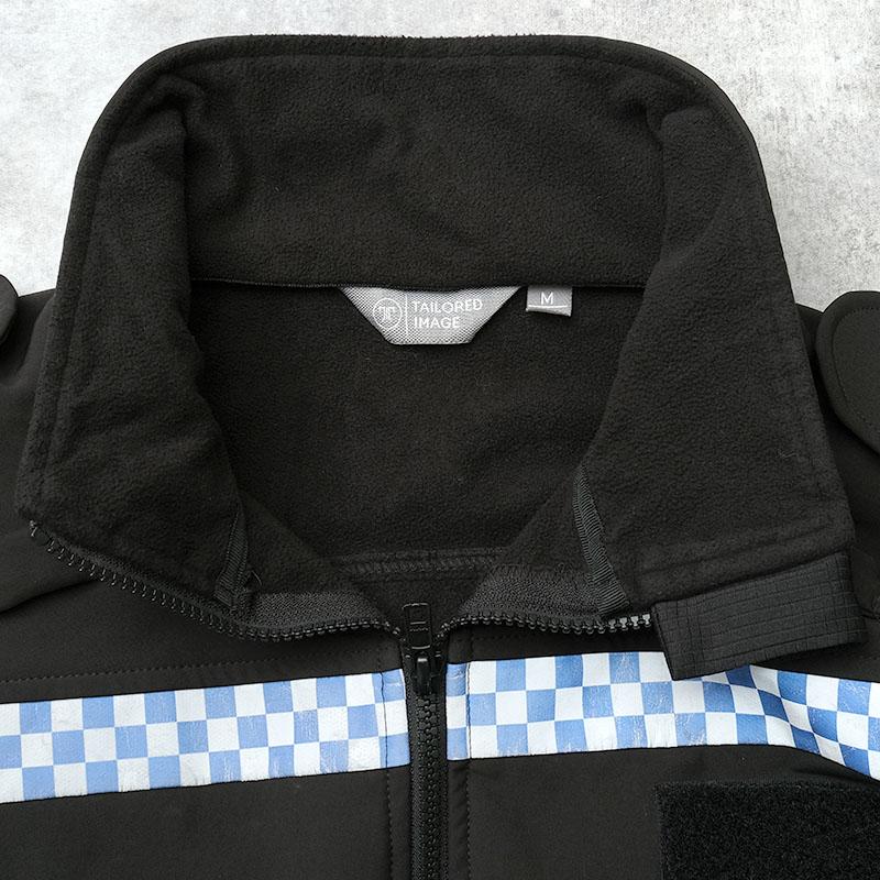 イギリス ポリス ソフトシェルジャケット ブラック USED JJ396UN 英国
