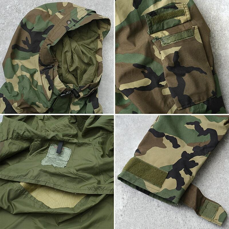 米軍 ECWCS パーカー GEN1 後期型 ウッドランド USED ZJP536UN 米軍 ECWCS パーカー GEN1 後期型 ウッドランド USED ZJP536UN