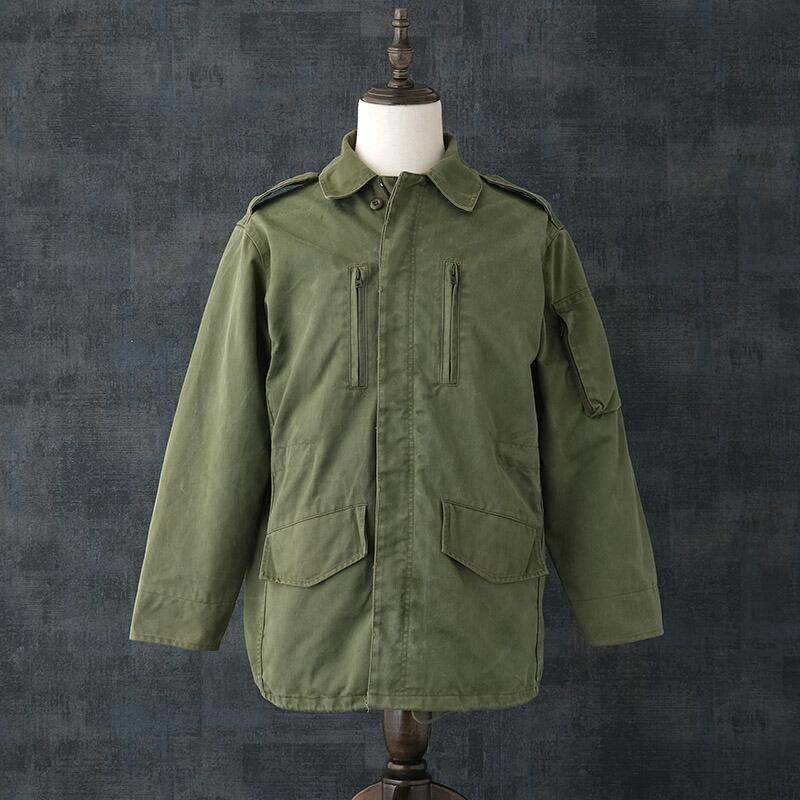 スペイン軍 フィールドジャケット オリーブ USED コンバットジャケット