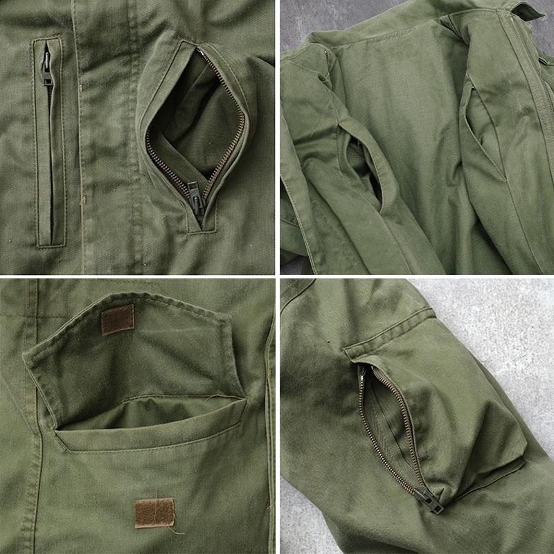 スペイン軍 フィールドジャケット オリーブ USED コンバットジャケット