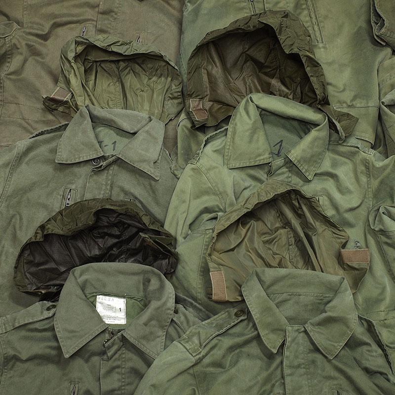 スペイン軍 フィールドジャケット オリーブ USED コンバットジャケット