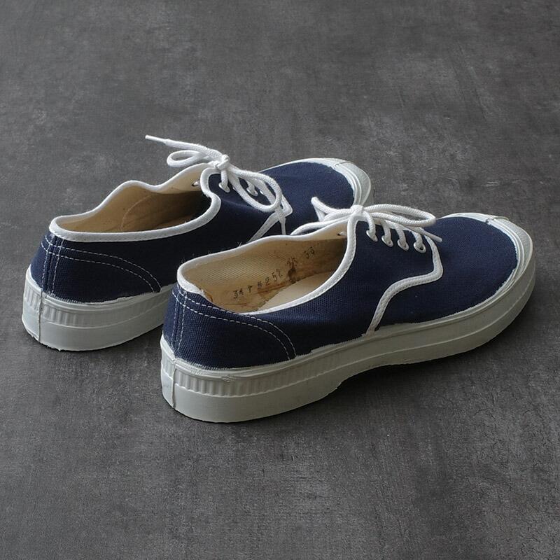 フランス軍 マリーン デッキシューズ ネイビー レディース デッド