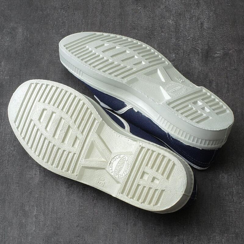 フランス軍 マリーン デッキシューズ ネイビー レディース デッド