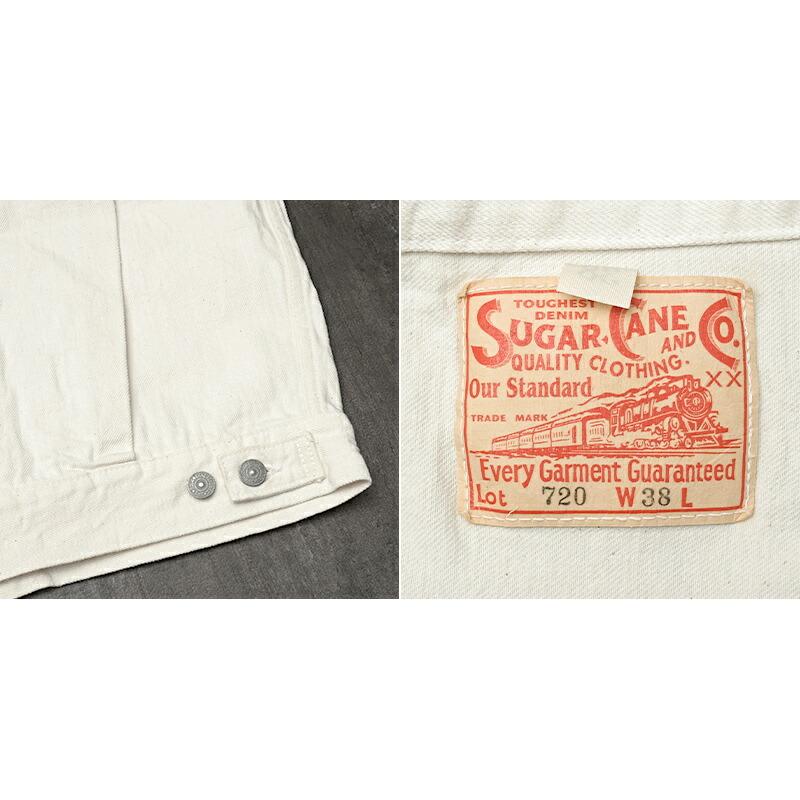 SUGAR CANE SUGARCANE シュガーケーン #SC15720 13oz. ホワイト デニム