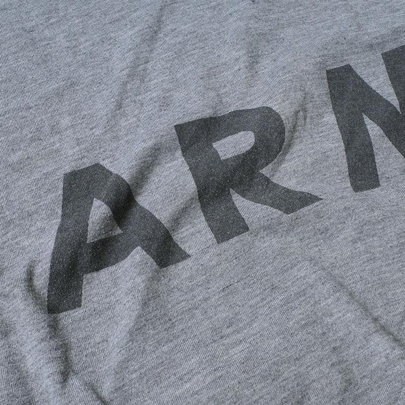 メール便可 米軍 ARMY トレーニング Tシャツ 半袖 グレー USED JT078UN