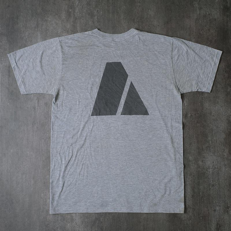 メール便可 米軍 ARMY トレーニング Tシャツ 半袖 グレー USED JT078UN