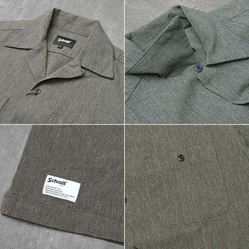 Schott N.Y.C（ショット） Schott #7825123011 半袖 コットンコバート