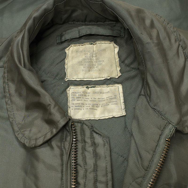 米軍 CWU-45/P フライトジャケット USED ZJJ573UN アメリカ軍 GI US