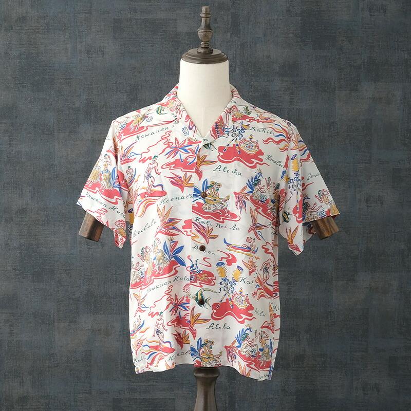 SUN SURF SUNSURF サンサーフ #SS39411 半袖 レーヨン アロハシャツ