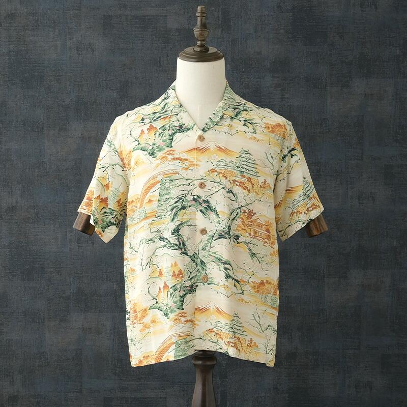 SUN SURF SUNSURF サンサーフ #SS39422 半袖 レーヨン アロハ