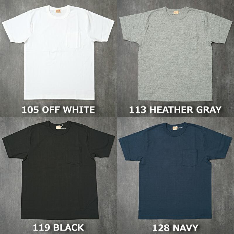 WHITESVILLE ホワイツビル #WV78932 14番手 半袖 ポケットTシャツ 14