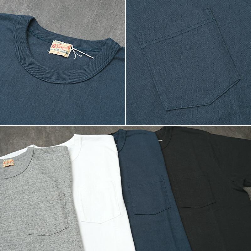 WHITESVILLE ホワイツビル #WV78932 14番手 半袖 ポケットTシャツ 14