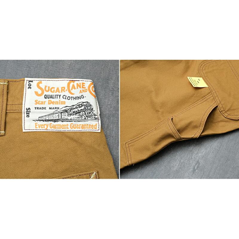 SUGAR CANE SUGARCANE シュガーケーン #SC42497 13oz. ブラウンダック