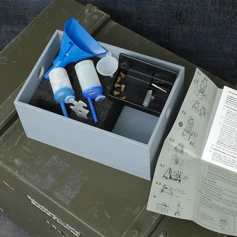 スイス軍 HK250 ランタン 2個セット ボックス入り PETROMAX