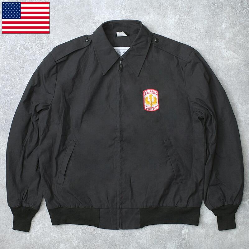 米軍 ARMY JROTC ウインドブレーカー ブラック ライナー無し USED 