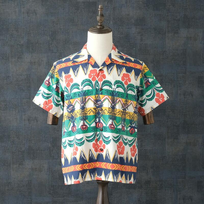 ★美品 SUNSURF サンサーフ SS39504 アロハ SUN SURF SUNSURF サンサーフ #SS39504 半袖 コットンブロード