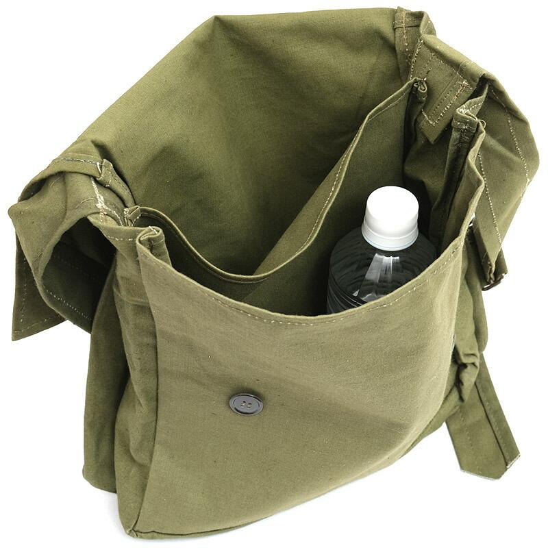 メール便可 ルーマニア軍 キャンバス ブレッドバッグ デッドストック