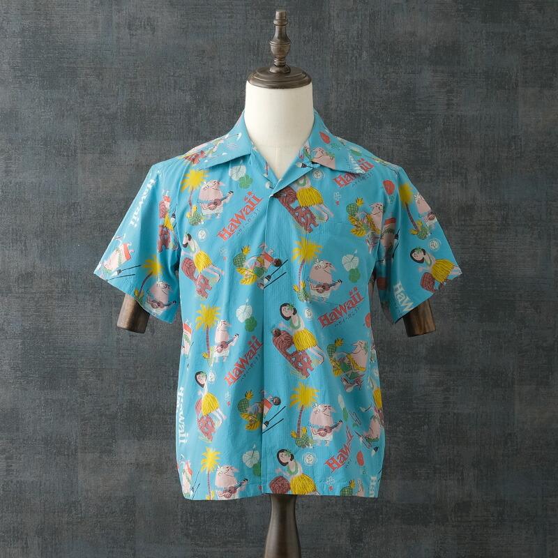 SUN SURF SUNSURF サンサーフ #SS39537 半袖 コットンシアサッカー