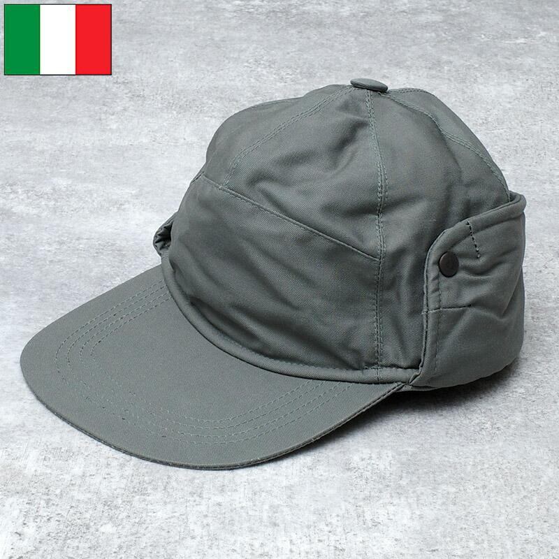 イタリア軍 MM ワークキャップ グレー デッドストック HC087NN 海軍