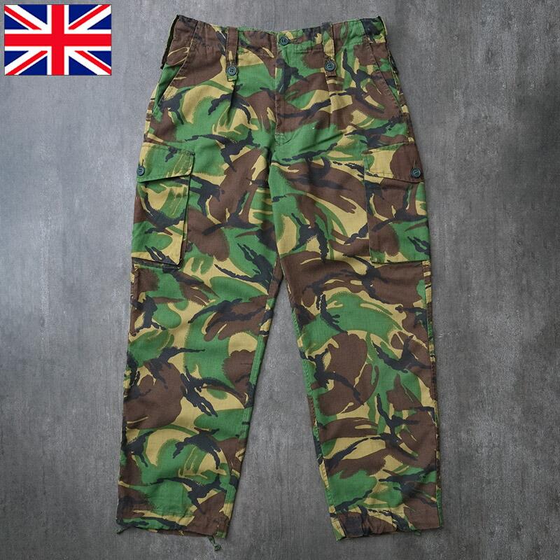 イギリス軍 トロピカル コンバットパンツ DPMカモ USED PP026UN 英国