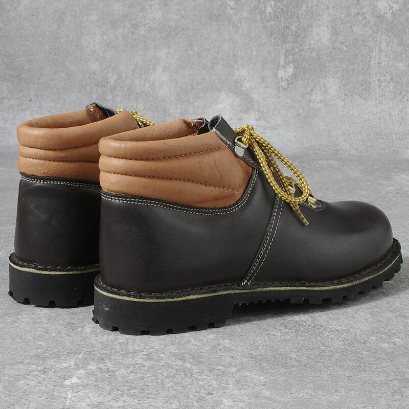 イタリア軍 EI レザー マウンテンブーツ 4カン ダークブラウン