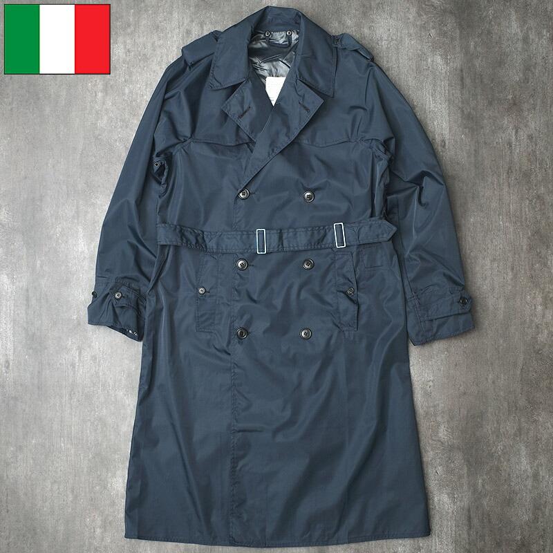 ASFALTO UOMO アスファルウォモ イタリア製トレンチコート　ネイビー wip_24101724_4.jpg