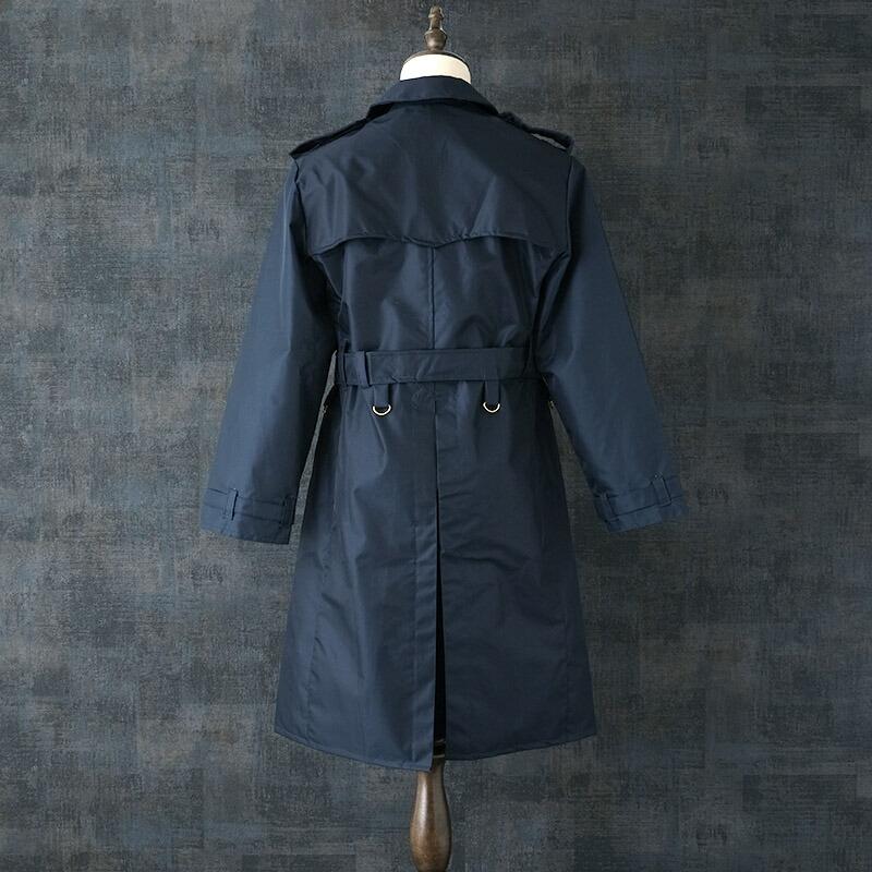 名作　OVERCOAT オーバーコート　トレンチコート　ネイビー 名作 OVERCOAT オーバーコート トレンチコート ネイビー - メルカリ