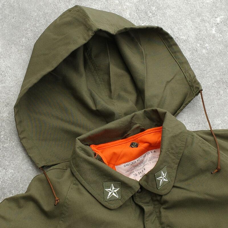 イタリア軍 AMI ショートコート ライナー付き オリーブ デッドストック