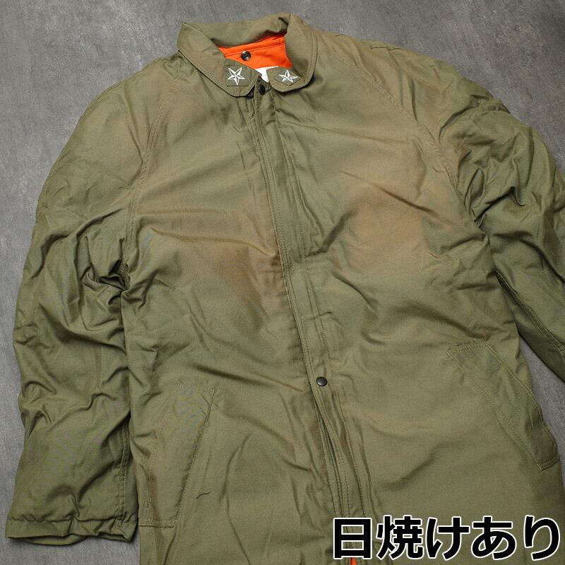 美品 希少23区オム 20周年記念限定 ライナー イタリア製生地 ジャケット48 訳あり】 イタリア軍 AMI ショートコート ライナー付き オリーブ