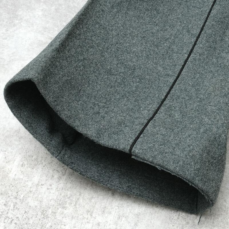 スイス軍 サイドライン ウールパンツ グレー 4ポケット USED PP200UN