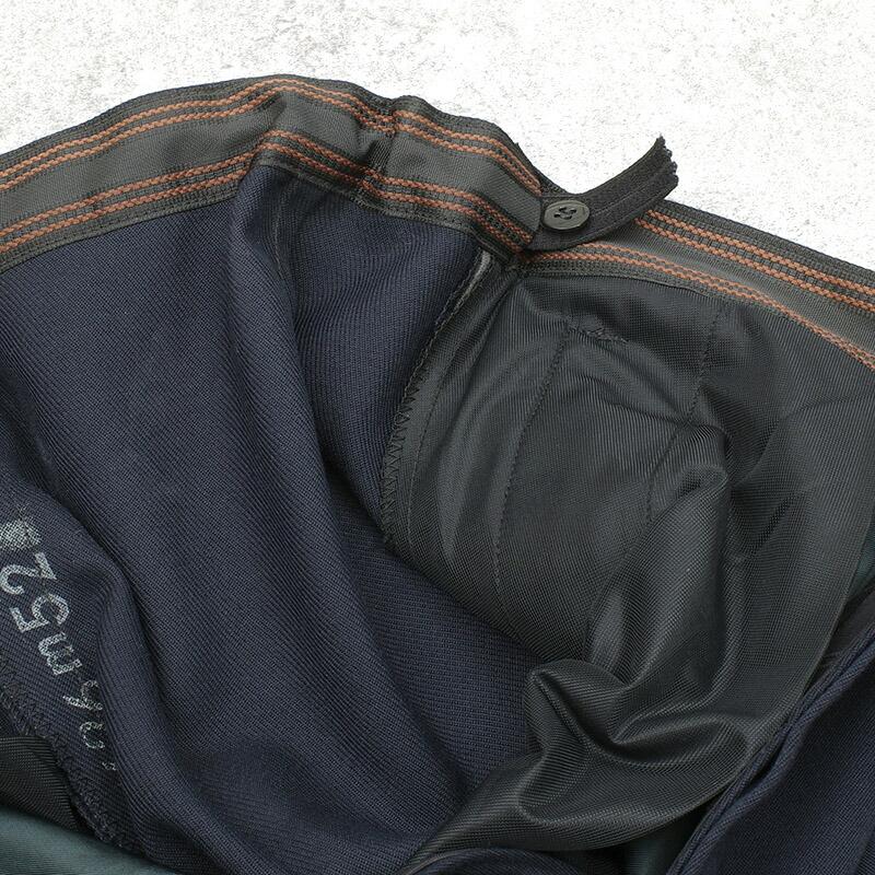 東ドイツ 刑務官 サイドライン ユニフォームパンツ ネイビー デッド