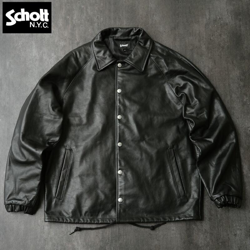 ショット　コーチジャケット LEATHER COACH JACKET/レザーコーチジャケット | Schott