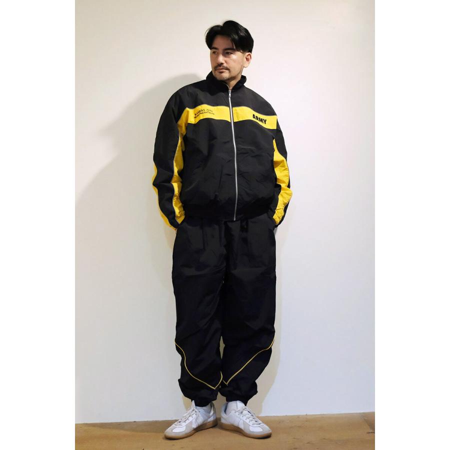 YMCLKY 米軍タイプ ARMY ウィンドブレーカー JJ388YNブラック メンズ
