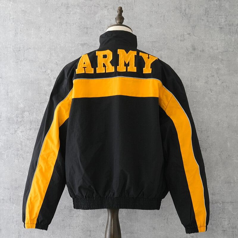YMCLKY 米軍タイプ ARMY ウィンドブレーカー JJ388YNブラック メンズ